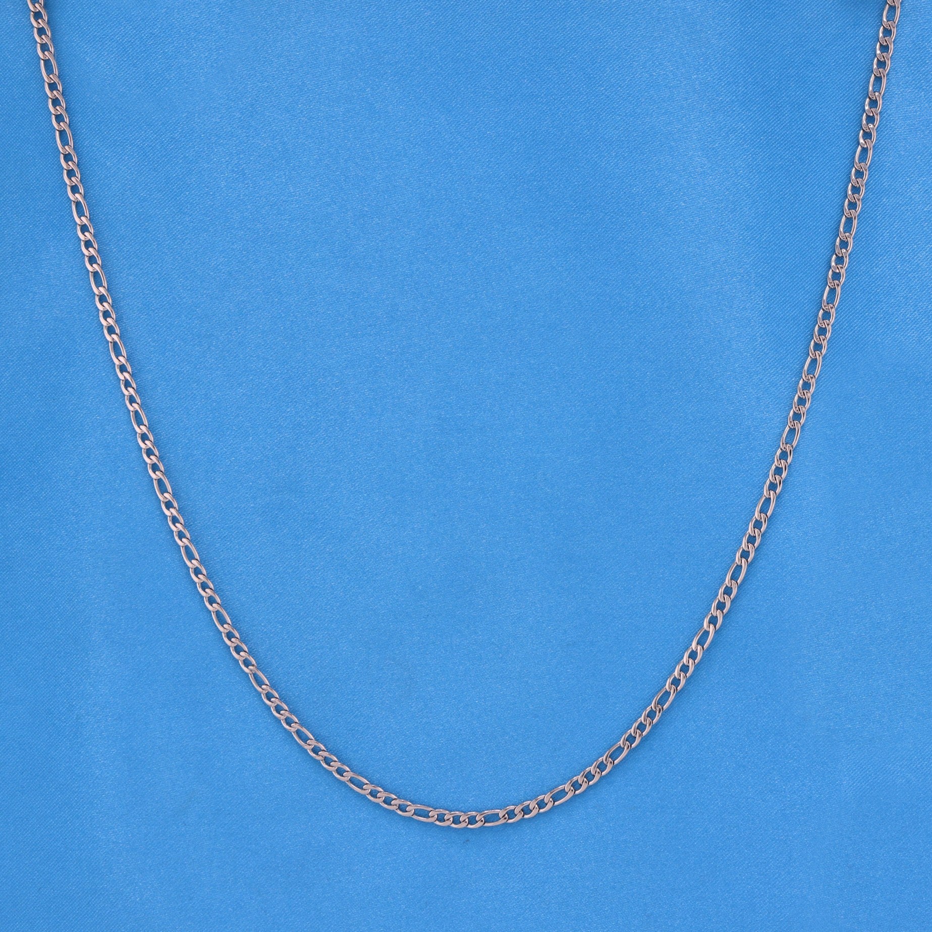 3mm Figaro Necklace - Premium 316L Stainless