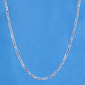 5mm Figaro Necklace - 925 Silver