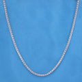 5mm Round Box Chain - 925 Silver