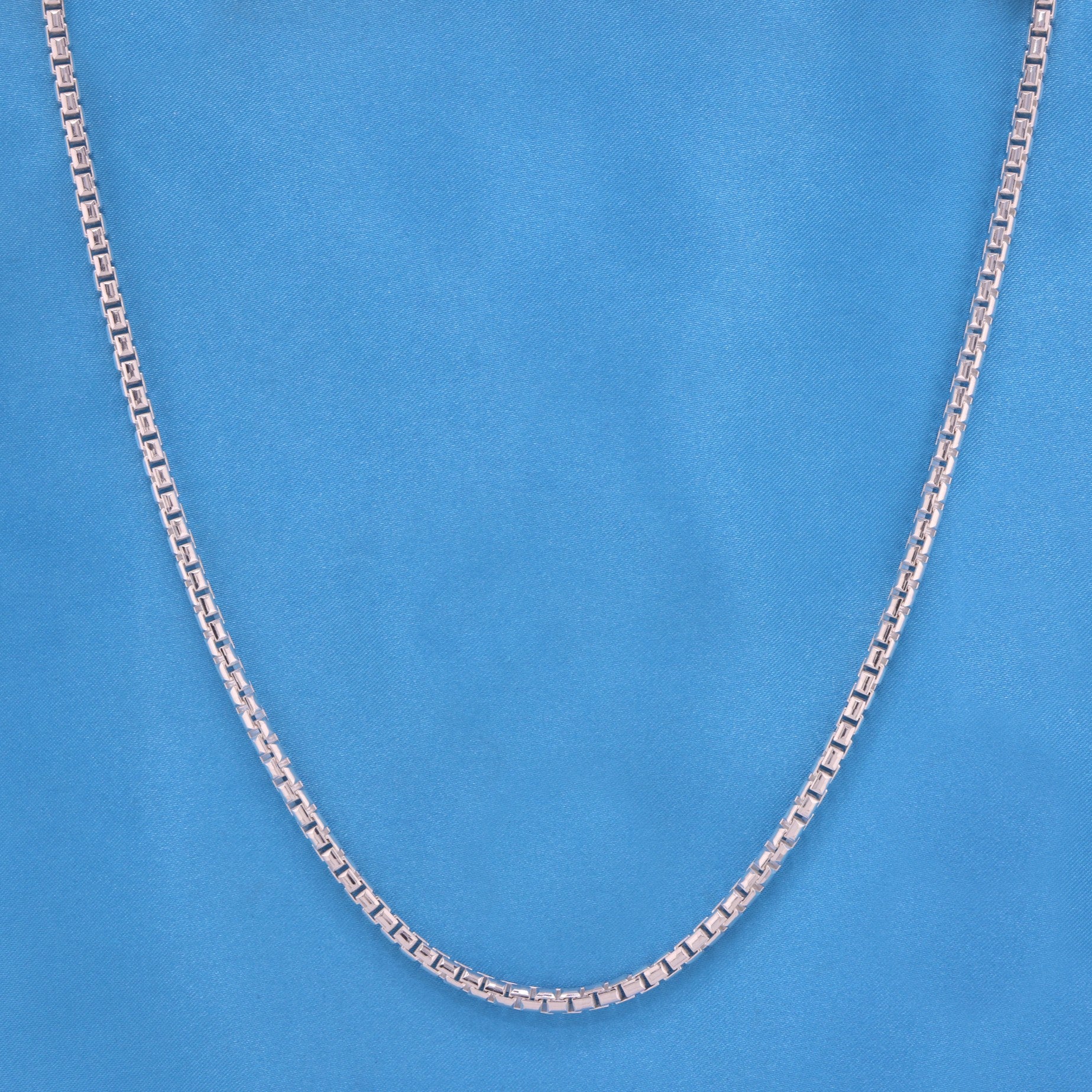 5mm Round Box Chain - 925 Silver