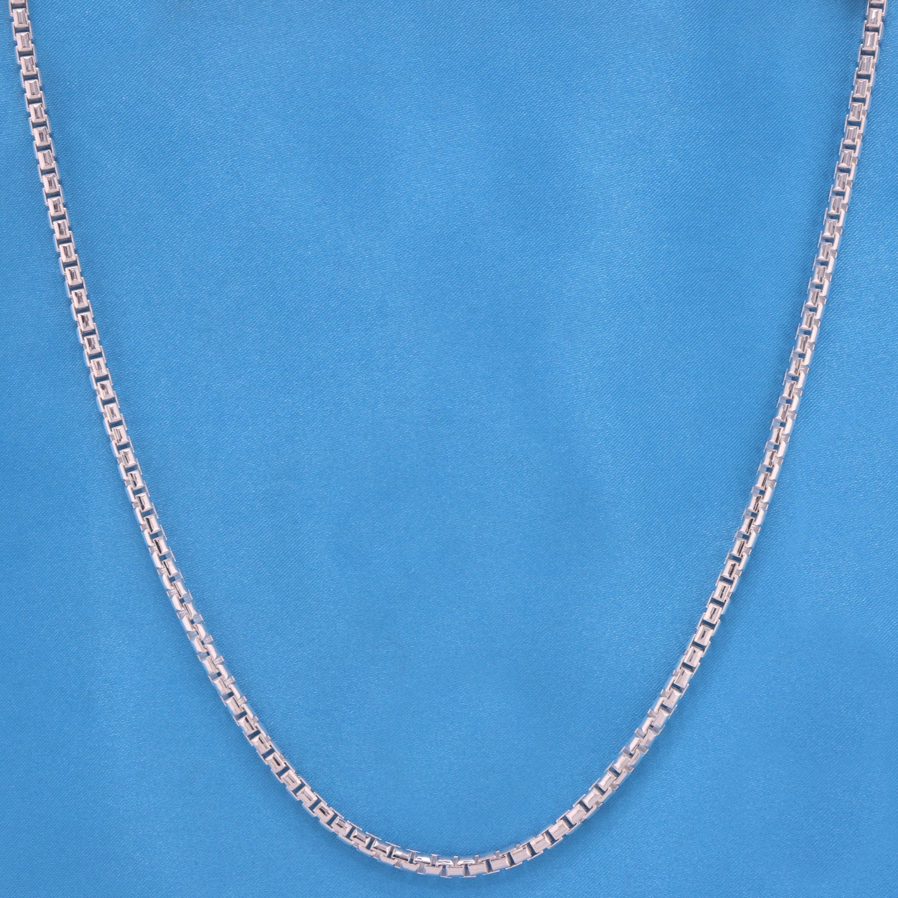 3mm Box Chain - 925 Silver