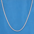 4mm Franco Chain - 925 Silver