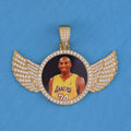 Custom Memory Photo Pendant - Gold