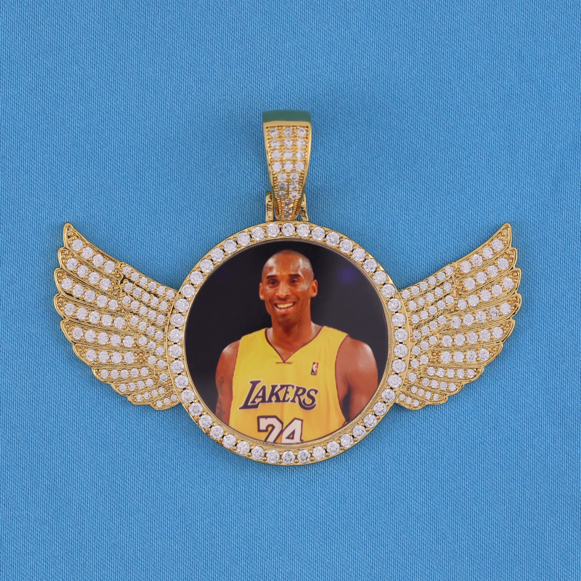 Custom Memory Photo Pendant - Gold