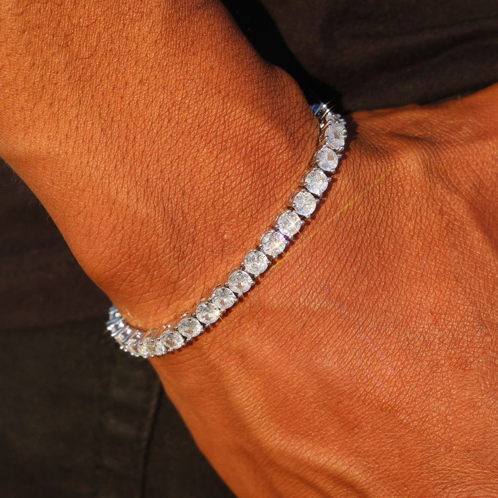 5mm Tennis Bracelet - 925 Silver