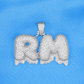 Custom Iced Out Bubble Letter Drip Pendant