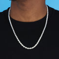 5mm Rope Chain - 925 Silver