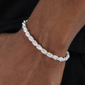 5mm Rope Bracelet - 925 Silver
